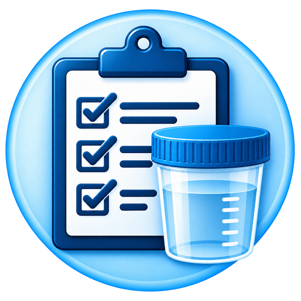 Follow-up testing icon